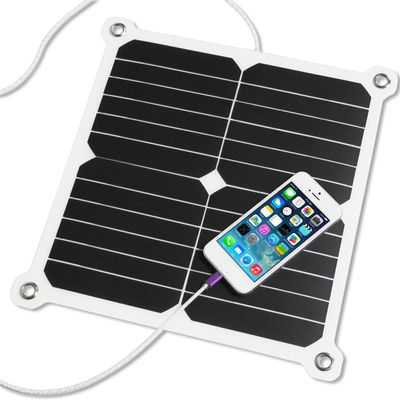 品質  ETFE or PET small 5V USB 10W cheap price flexible solar panel for mobile phone outdoor charging 工場