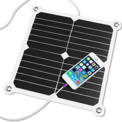 ETFE or PET small 5V USB 10W cheap price flexible solar panel for mobile phone outdoor charging